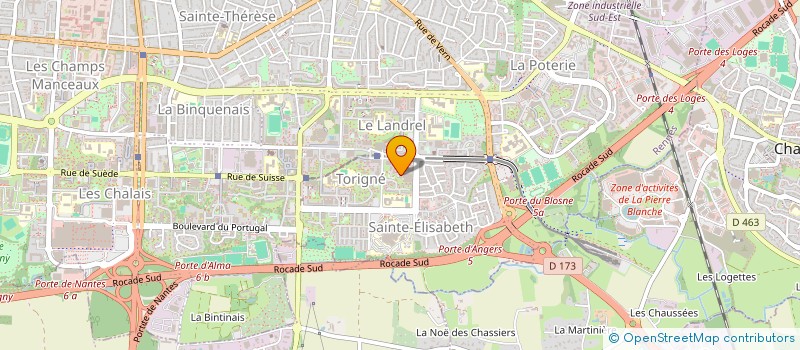 localisation de l'entreprise MADAME NADRA AHMADZAI  RENNES