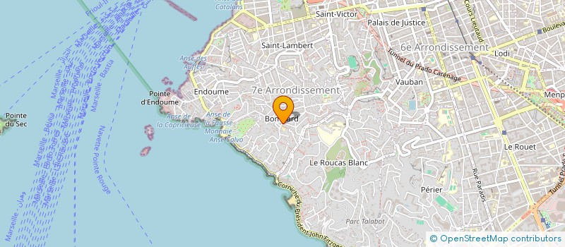 localisation de l'entreprise MADAME NADRA KROUNA à MARSEILLE