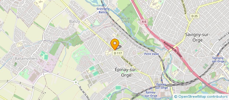 localisation de l'entreprise MADAME NADYA BILLON  EPINAY-SUR-ORGE