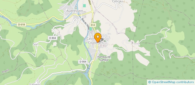 localisation de l'entreprise MADAME NADYA YAMINA LOUAFI à CASTILLON-EN-COUSERANS