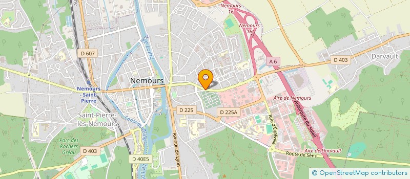 localisation de l'entreprise MADAME NADYAT HAIDARA  NEMOURS