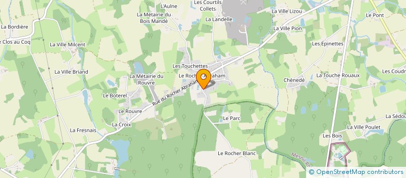 localisation de l'entreprise MADAME NADYNE GUILLARD  MESNIL-ROC'H