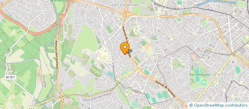 localisation de l'entreprise MADAME NADZIA BERRABAH à MONTPELLIER