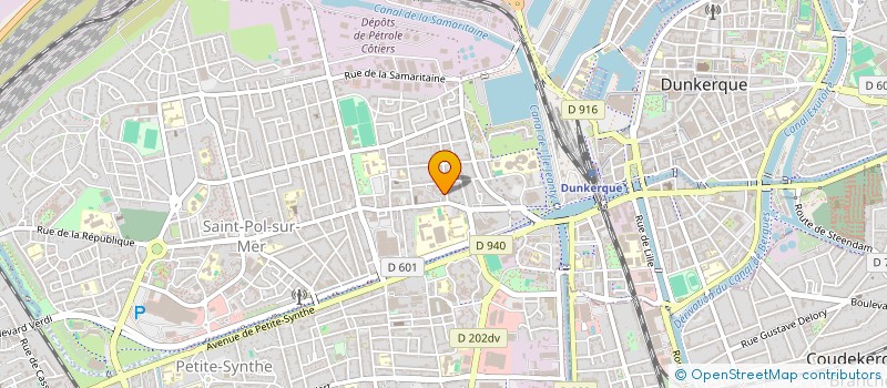 localisation de l'entreprise MADAME NAELE MALLEVAEY à DUNKERQUE