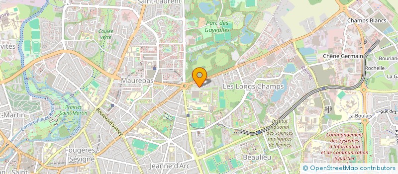 localisation de l'entreprise MADAME NAELLE ALLANCON à RENNES