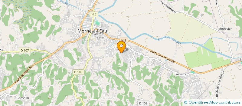 localisation de l'entreprise MADAME NAELLE CHARENTE à MORNE A L'EAU