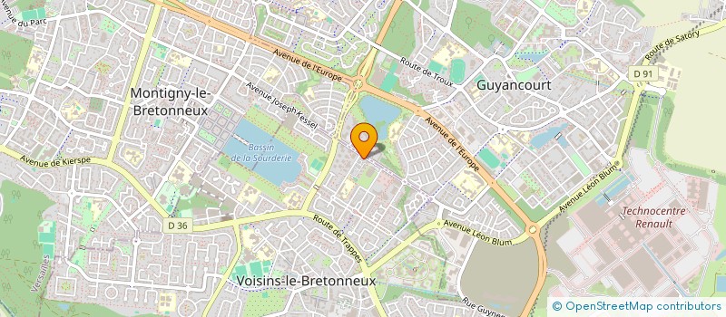 localisation de l'entreprise MADAME NAELLE PALACIO  CROISSY-SUR-SEINE