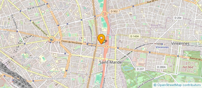 localisation de l'entreprise MADAME NAELLE-SOA BERNARD  PARIS