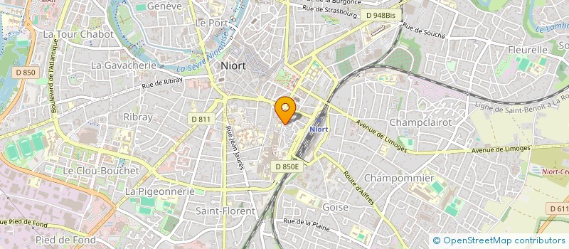 localisation de l'entreprise MADAME NAFASSOUMA TOURE à NIORT