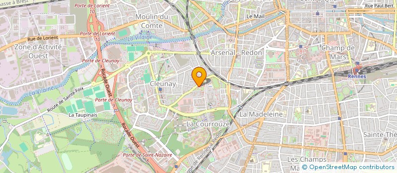 localisation de l'entreprise MADAME NAFATOU BARRY  RENNES