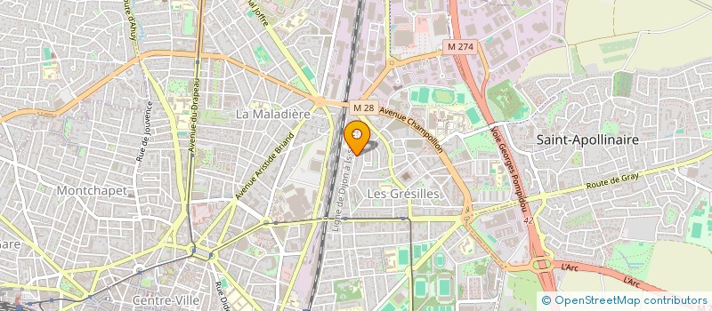 localisation de l'entreprise MADAME NAFATOUMA NIARE  DIJON
