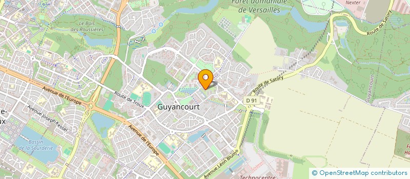 localisation de l'entreprise MADAME NAFI NIAKATE  GUYANCOURT