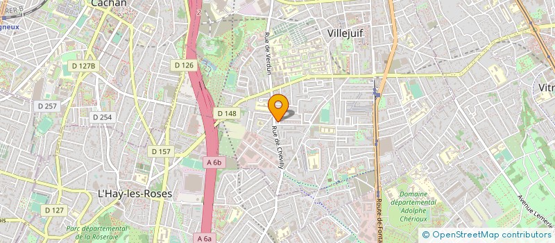 localisation de l'entreprise MADAME NAFISHA BOOLAKY  VILLEJUIF