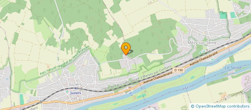 localisation de l'entreprise MADAME NAFISSA TOUHA  JUZIERS