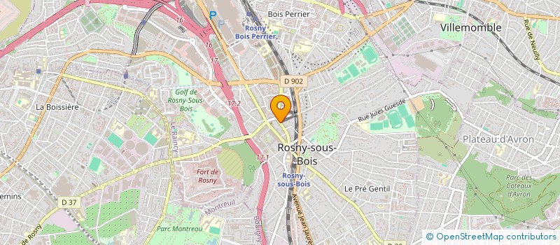 localisation de l'entreprise MADAME NAFISSATOU DIALLO à ROSNY-SOUS-BOIS