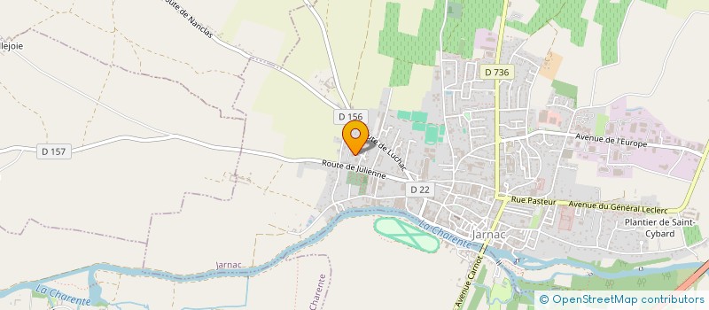 localisation de l'entreprise MADAME NAFISSATOU DIEDHIOU à JARNAC