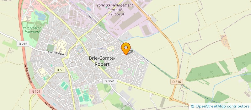 localisation de l'entreprise MADAME NAFISSATOU GUEYE à BRIE-COMTE-ROBERT