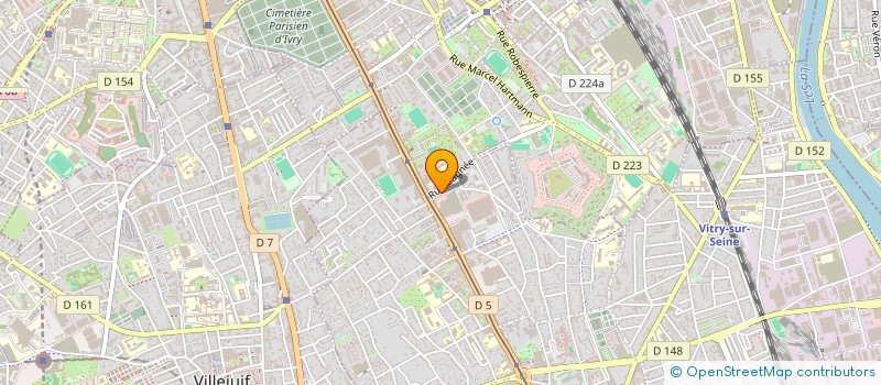 localisation de l'entreprise MADAME NAFYSSATA MOHAMED HALIM  VITRY-SUR-SEINE