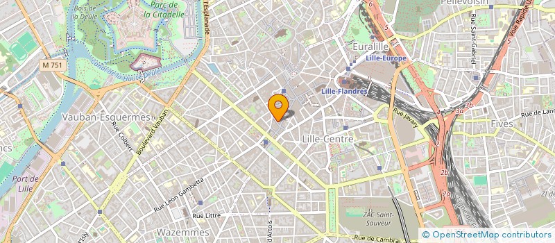 localisation de l'entreprise MADAME NAGAT BAALOULOU à LILLE