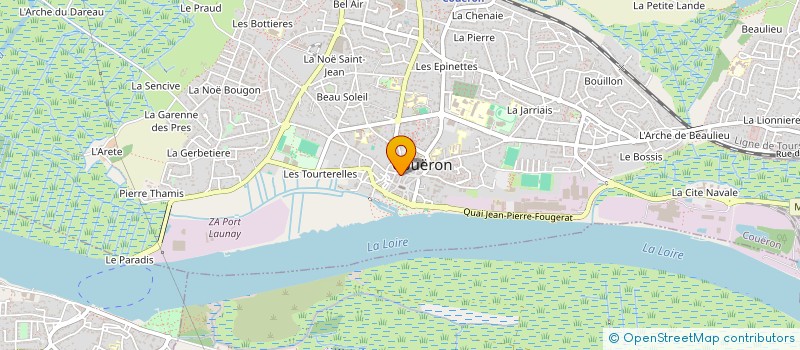localisation de l'entreprise MADAME NAGIHAN BILGIN à COUERON