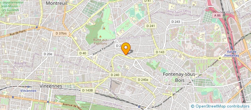 localisation de l'entreprise MADAME NAGISA HAGIMORI à FONTENAY-SOUS-BOIS
