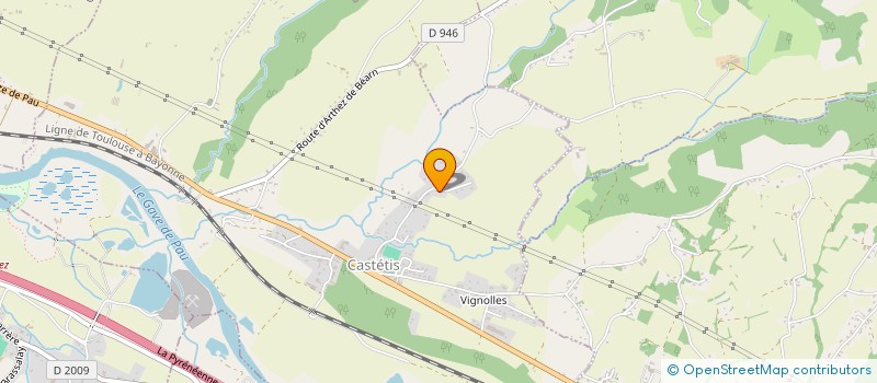 localisation de l'entreprise MADAME NAGISA NISHIHARA  CASTETIS