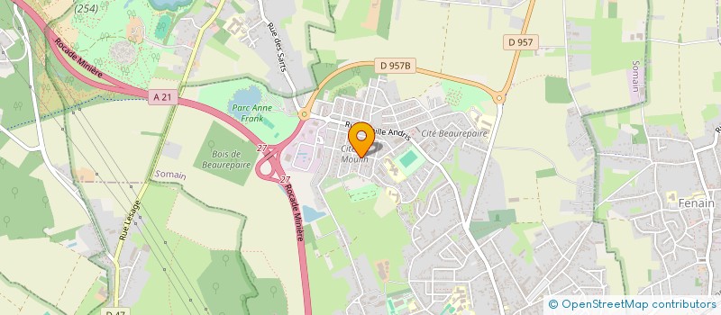 localisation de l'entreprise MADAME NAGUIB BOUMANSOUR  SOMAIN