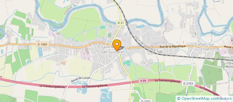 localisation de l'entreprise MADAME NAHALIE MARCHAND  SAINT-MEDARD-DE-GUIZIERES