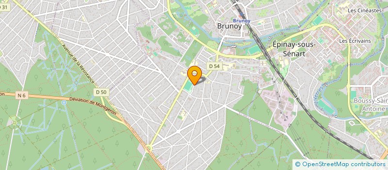 localisation de l'entreprise MADAME NAHAWA MEITE  BRUNOY