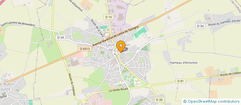 localisation de l'entreprise MADAME NAHED LHOTELLIER  SAINT-ROMAIN-DE-COLBOSC