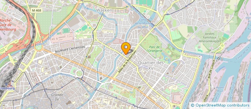 localisation de l'entreprise MADAME NAHID DJAMALI à STRASBOURG