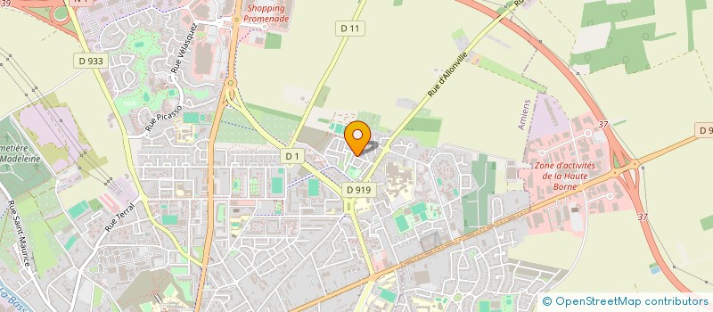 localisation de l'entreprise MADAME NAHIDE MANDI  AMIENS