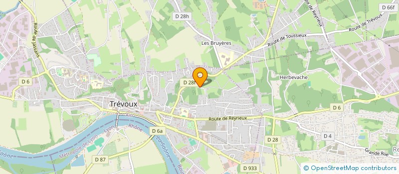 localisation de l'entreprise MADAME NAHILA BELABBAS à TREVOUX