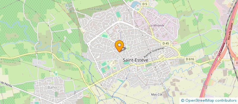 localisation de l'entreprise MADAME NAHIMA ABOUNSAR  SAINT-ESTEVE