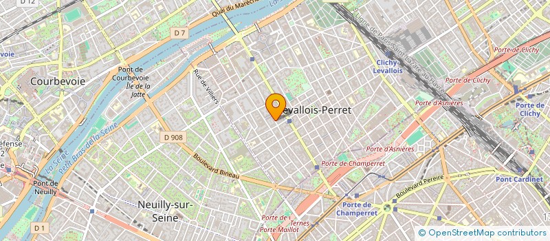localisation de l'entreprise MADAME NAHIR SARSUR à LEVALLOIS-PERRET