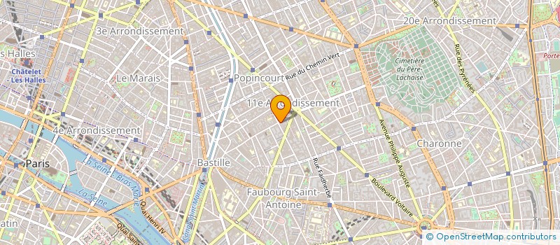 localisation de l'entreprise MADAME NAHLA ABBAS à PARIS