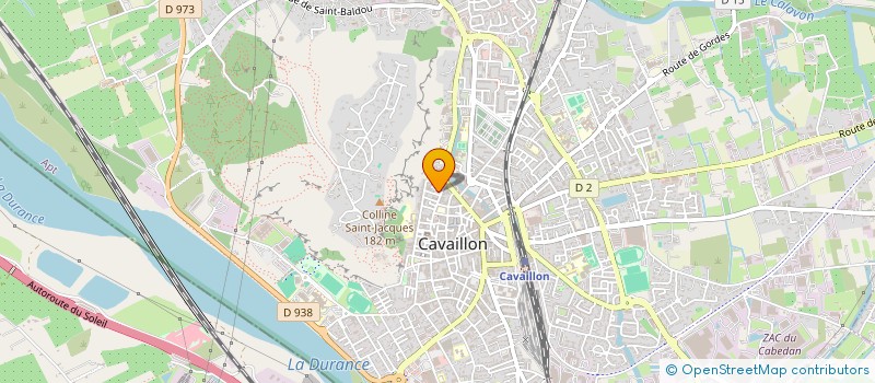 localisation de l'entreprise MADAME NAHLA BENAMEUR  CAVAILLON