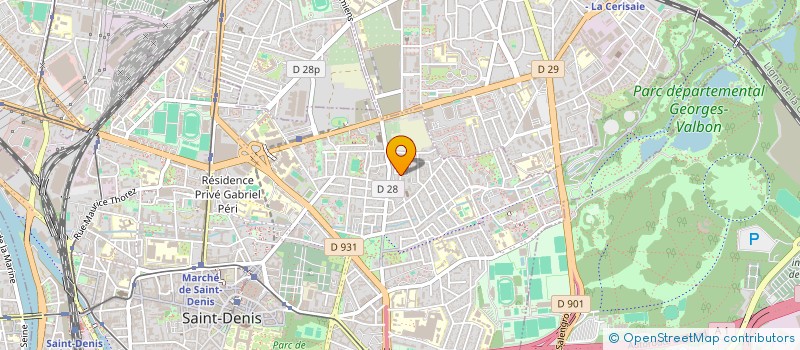 localisation de l'entreprise MADAME NAHLA BOUAMOUCHA  SAINT-DENIS