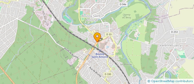 localisation de l'entreprise MADAME NAHLA HAMID ALI MAHMOUD  BOUSSY-SAINT-ANTOINE