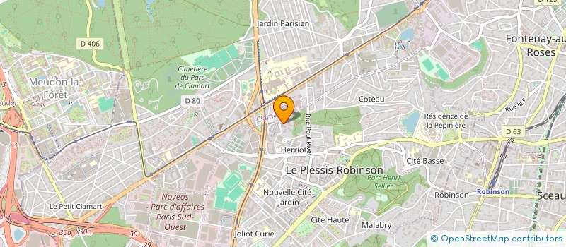 localisation de l'entreprise MADAME NAHOMIE MASENGO à LE PLESSIS-ROBINSON