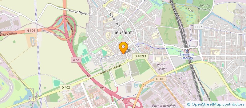 localisation de l'entreprise MADAME NAHOUA OUATTARA à LIEUSAINT