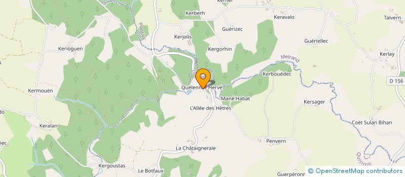 localisation de l'entreprise MADAME NAIA POULIN  QUISTINIC