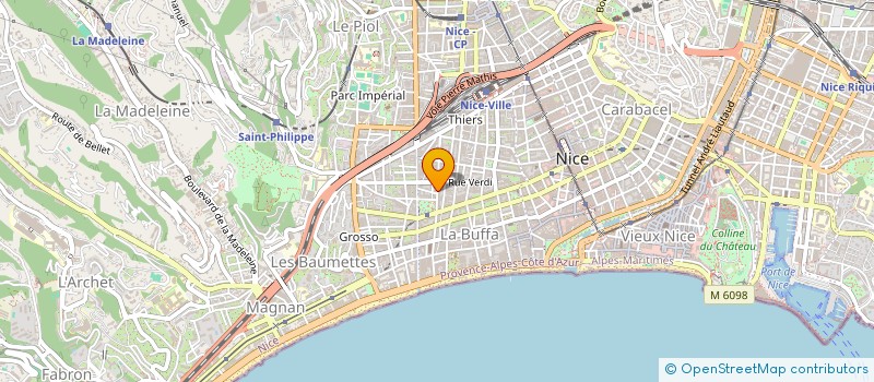 localisation de l'entreprise MADAME NAIBIHA SALHI à NICE