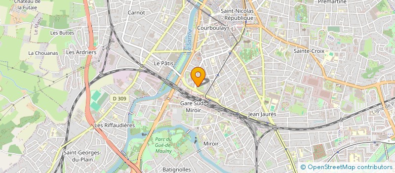 localisation de l'entreprise MADAME NAICHA DIABY  LE MANS