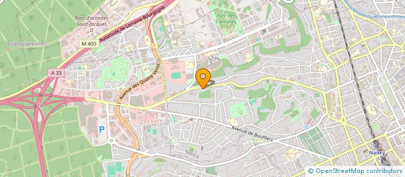 localisation de l'entreprise MADAME NAIDA BOUDINAR  NANCY