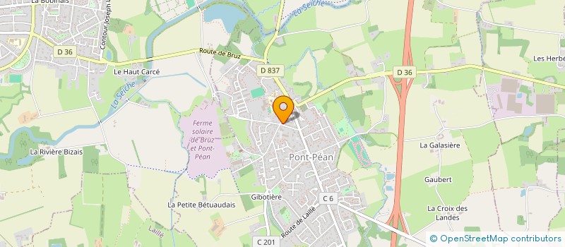 localisation de l'entreprise MADAME NAIDA KARIHILA  PONT-PEAN