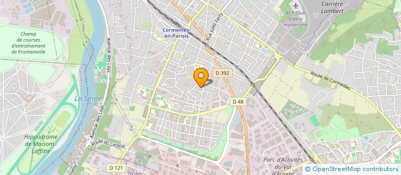 localisation de l'entreprise MADAME NAIK DE LLANO  CORMEILLES-EN-PARISIS