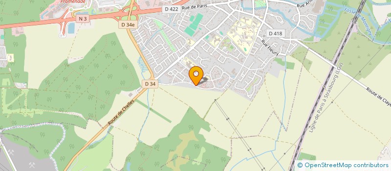 localisation de l'entreprise MADAME NAIKA BOSSE  CLAYE-SOUILLY