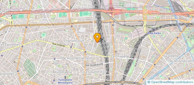 localisation de l'entreprise MADAME NAILA ALI  PARIS