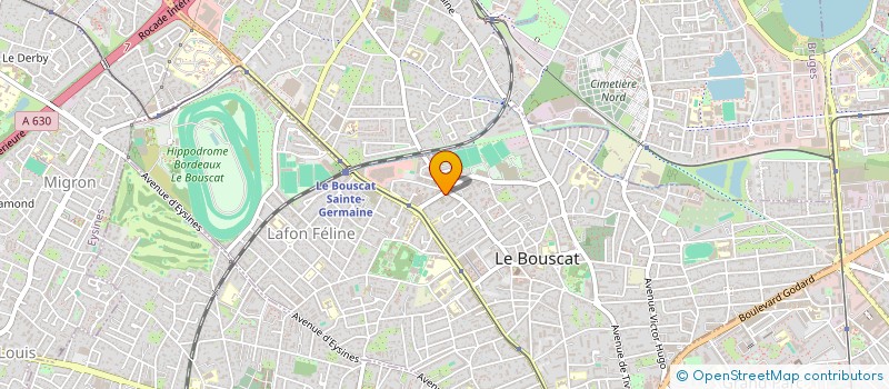 localisation de l'entreprise MADAME NAILA DALI  LE BOUSCAT